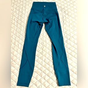 Lululemon Run/Yoga Leggings - Teal